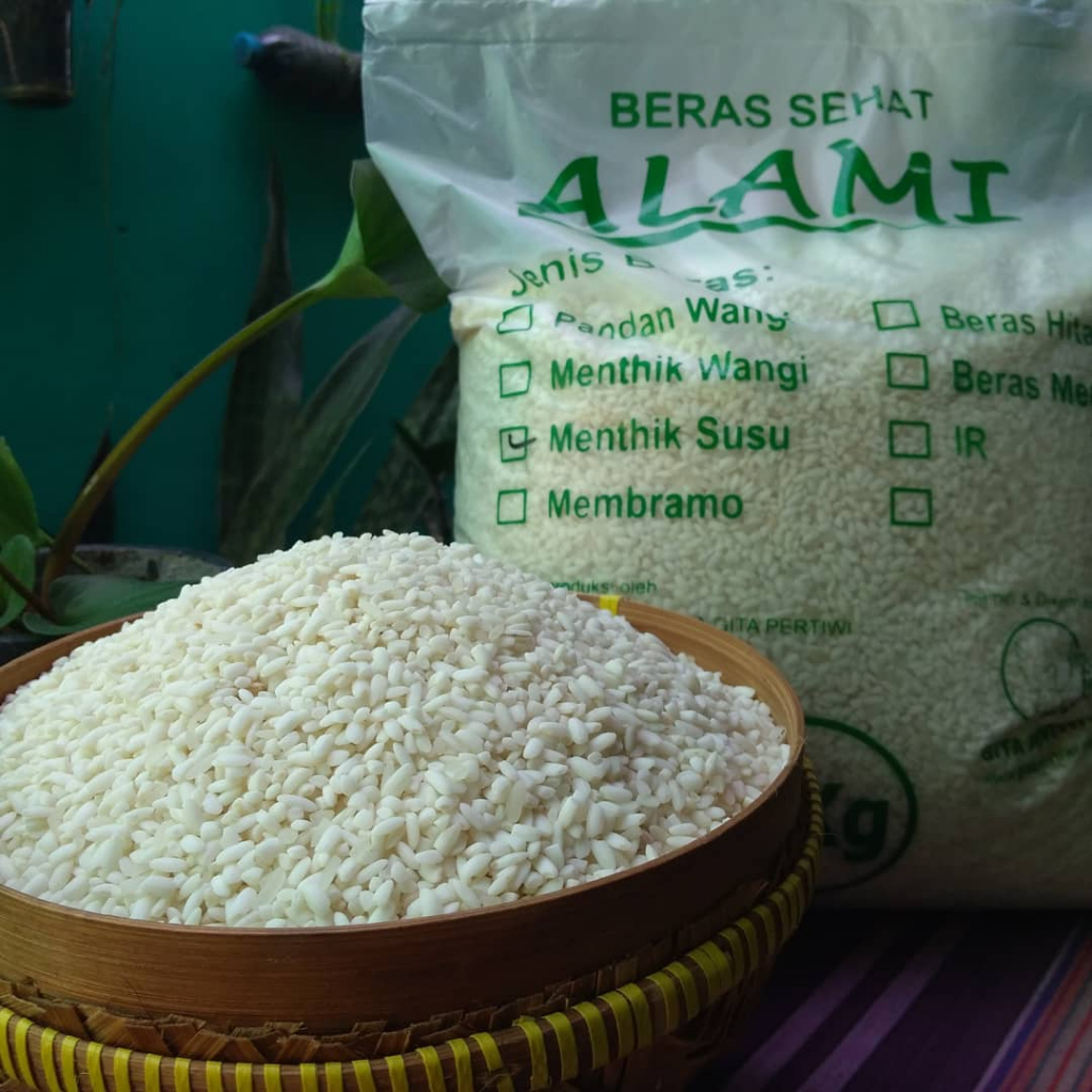 

Beras Mentik Susu Alami