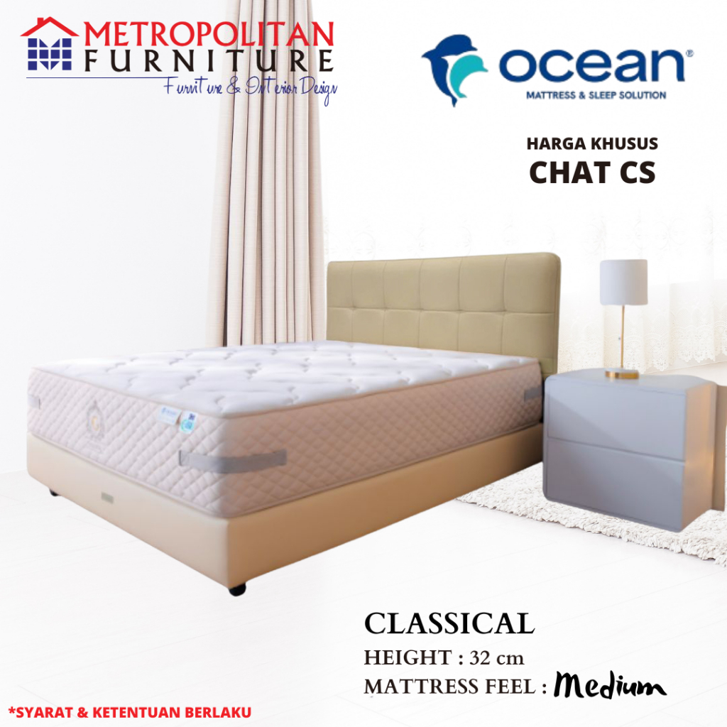 Kasur Springbed Ocean Classical Spring bed Matras