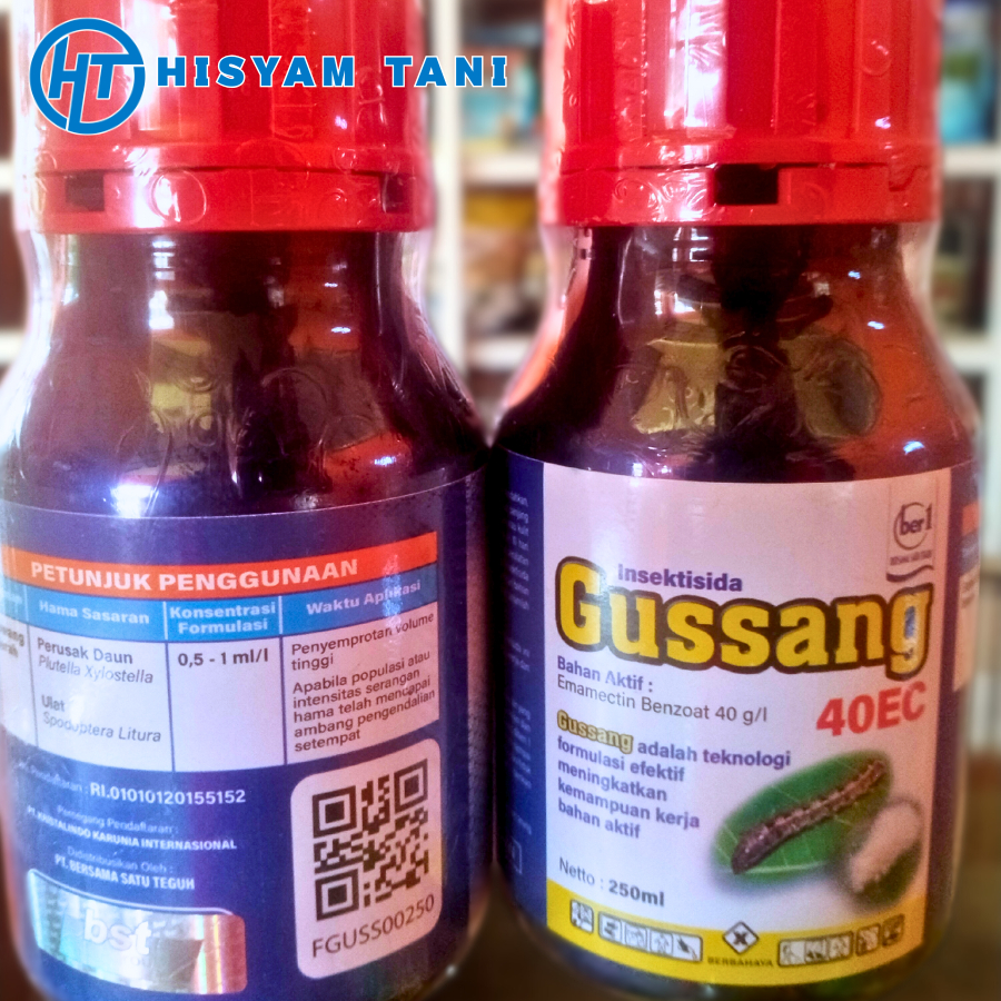 GUSSANG 40EC INSEKTISIDA TANDEM 250ML - EMAMECTIN 40G/L