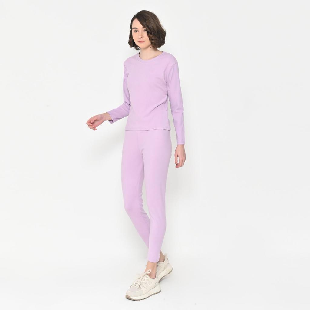 Baju Musim Dingin Longjohn, Baju Winter, Pakaian Musim Dingin Wanita