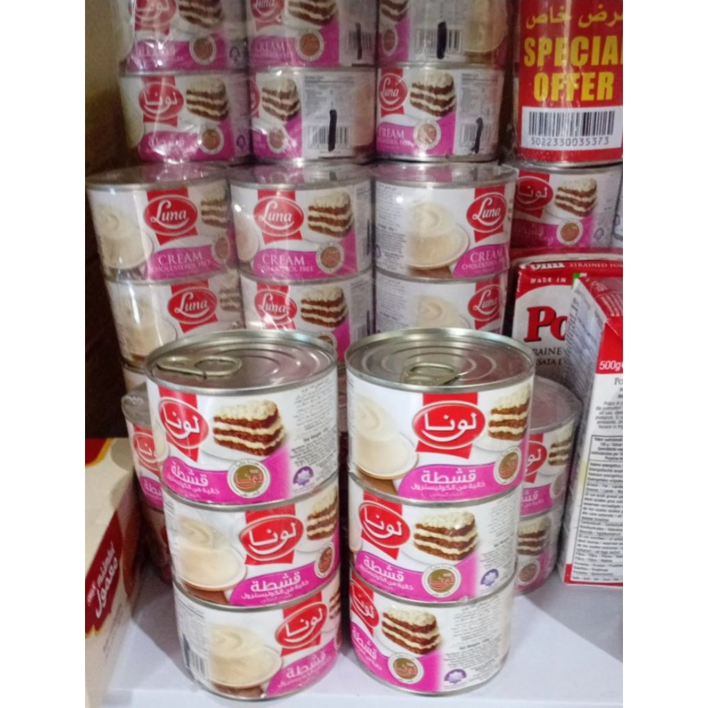 

Luna Cream Qistah 170gr |Cholesterol free cream Qistah