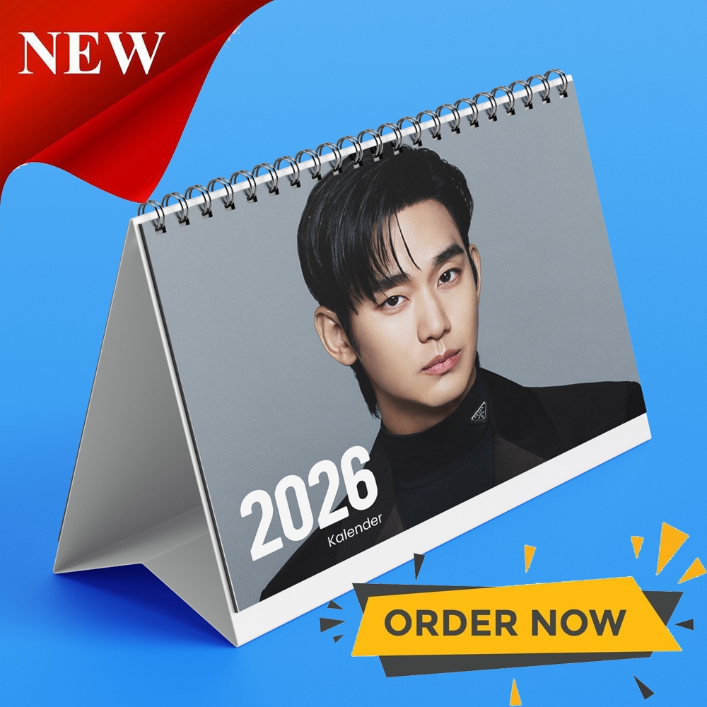 

A&M Kalender Kim Soo Hyun Kalender Meja Kalender 2026 Kalender K-POP