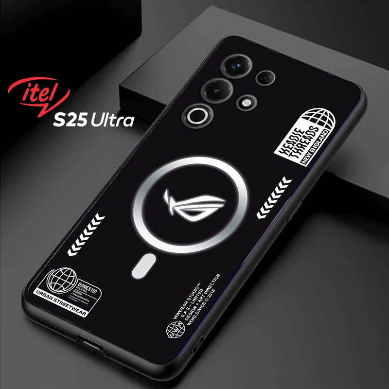 [NK362] Softcase Glass Untuk Itel S25 ultra - Kesing Hp Infinix - Case Infinix