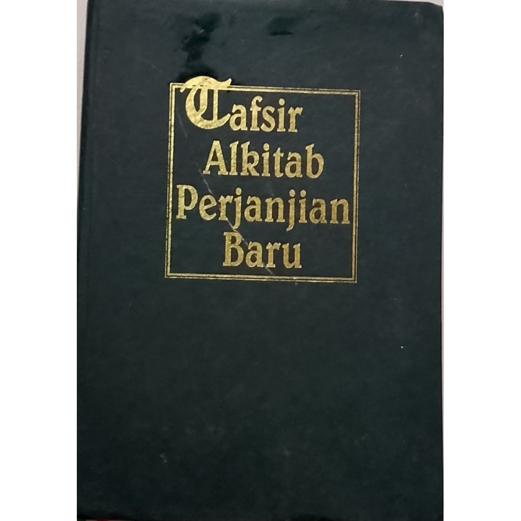 BUKU TAFSIR ALKITAB PERJANJIAN BARU BEKAS ORIGINAL
