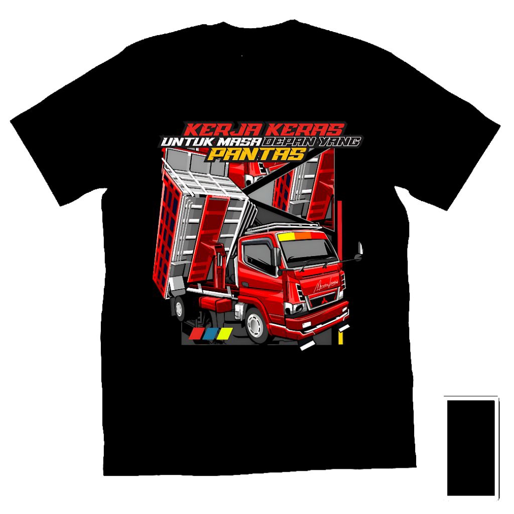 Kaos Baju Tshirt Unisex Anak Cowok Laki Laki Pria Cewek Perempuan Wanita Dewasa Remaja Driver Bos Mu