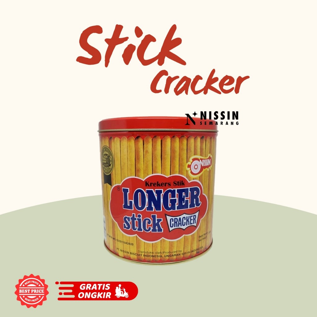 

Nissin Longer Stick Crackers 500gr Nissin Longer Stick Kaleng