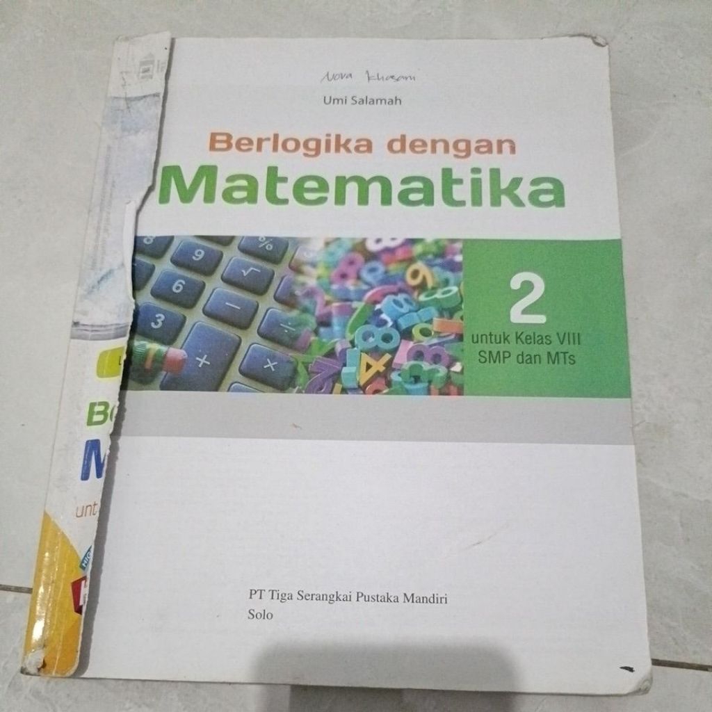 Buku matematika kelas 8