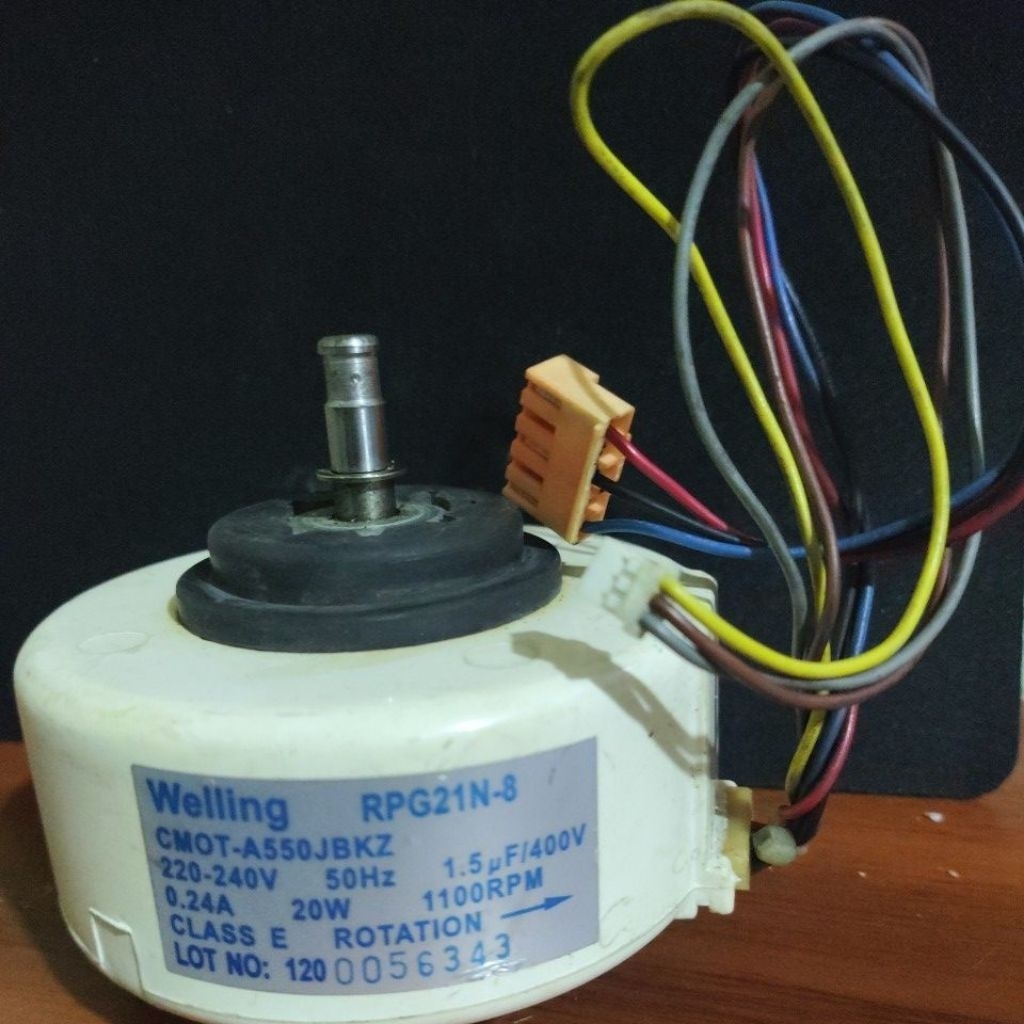 Dinamo fan AC Sharp Eco AC Sharp Fan motor indoor as pendek