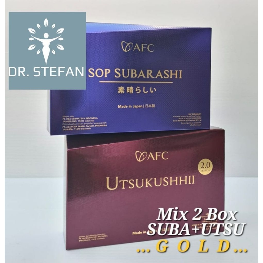 

SUBARASHI UTSUKUSHHII#VERSI GOLD#MIX 2 BOX
