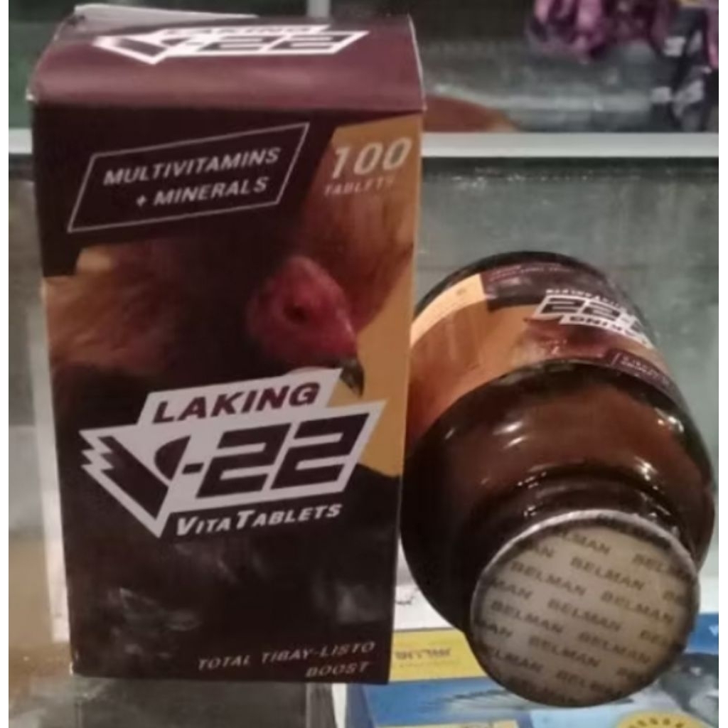 V-22 BELMAN PENAMBAH STAMINA DAN AGRESIF  AYAM ADUAN