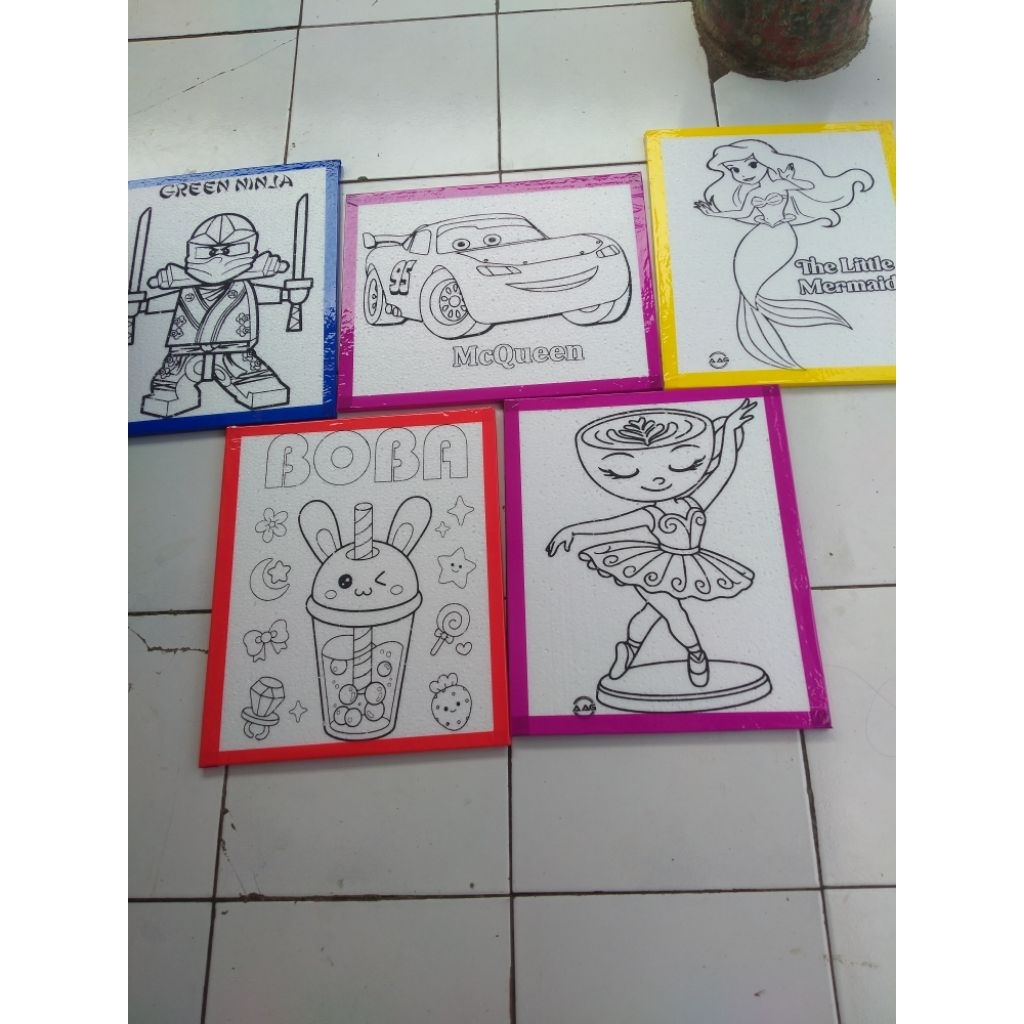 

STYROFOAM/MEWARNAI/GAMBAR