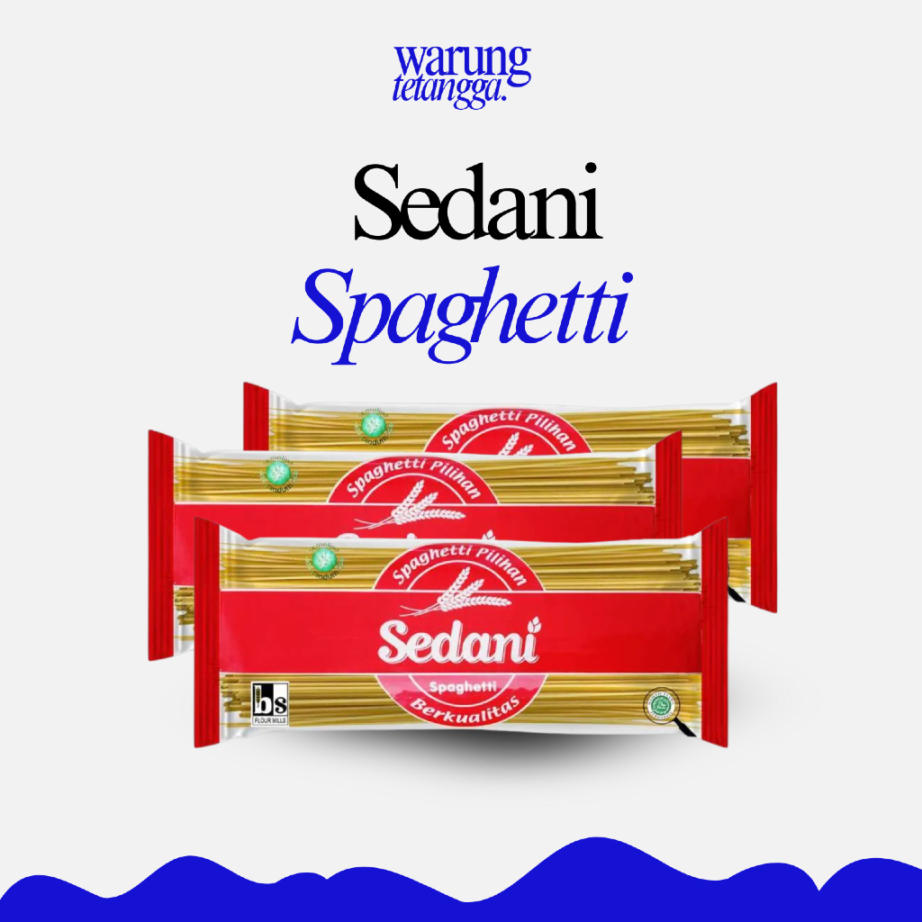 

SEDANI Spaghetti Kemasan 1 KG - Pasta Mie Mentah