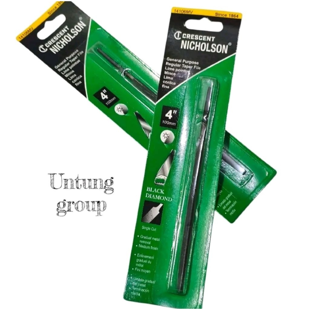 Kikir gergaji kayu manual merk Nicholson /cap 2kikir