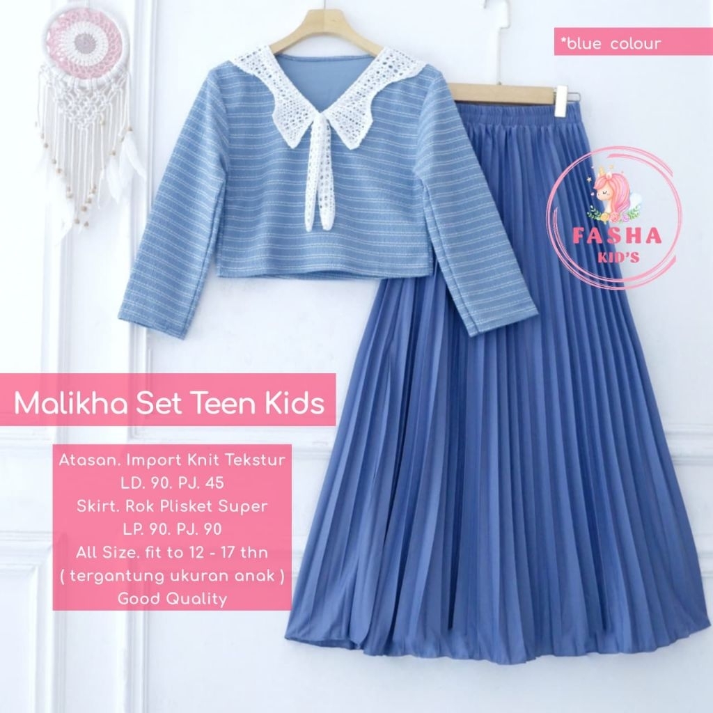 MALIKHA SET KIDS BY FASHA ORIGINAL TERMURAH