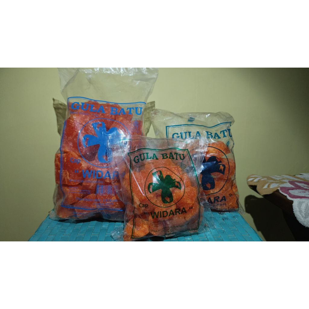 

Gula Batu Cakar Orange Widara – 250g / 500g / 1Kg – Manis Alami