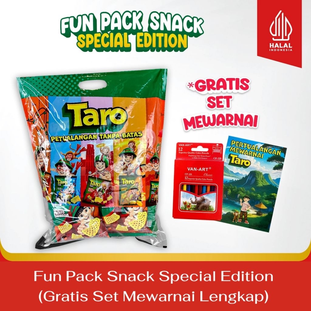 

Fun Pack Snack Special Edition - Paket Hampers Anak (Gratis Set Mewarnai Lengkap)