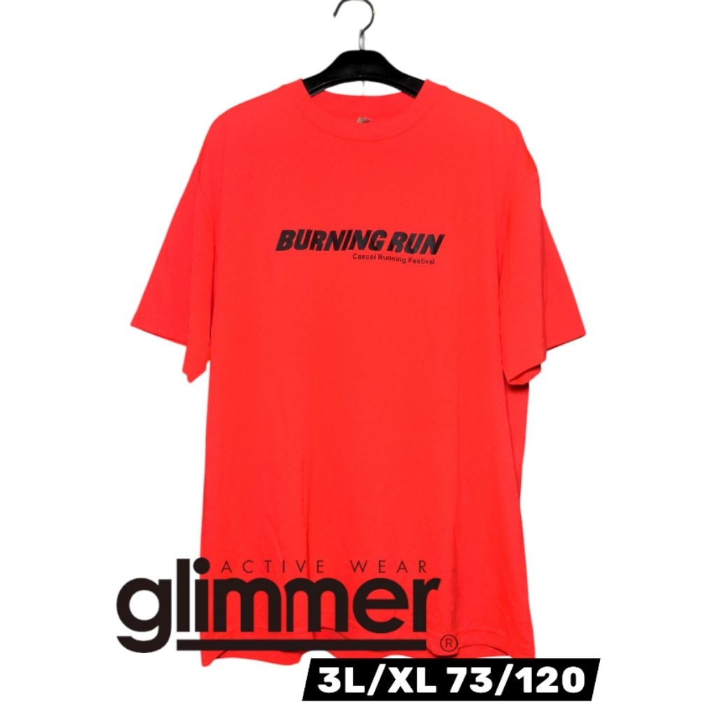 Burning Run Casual Running Festival Korea Jersey Lari Kaos Original Size XL Biz Hankook
