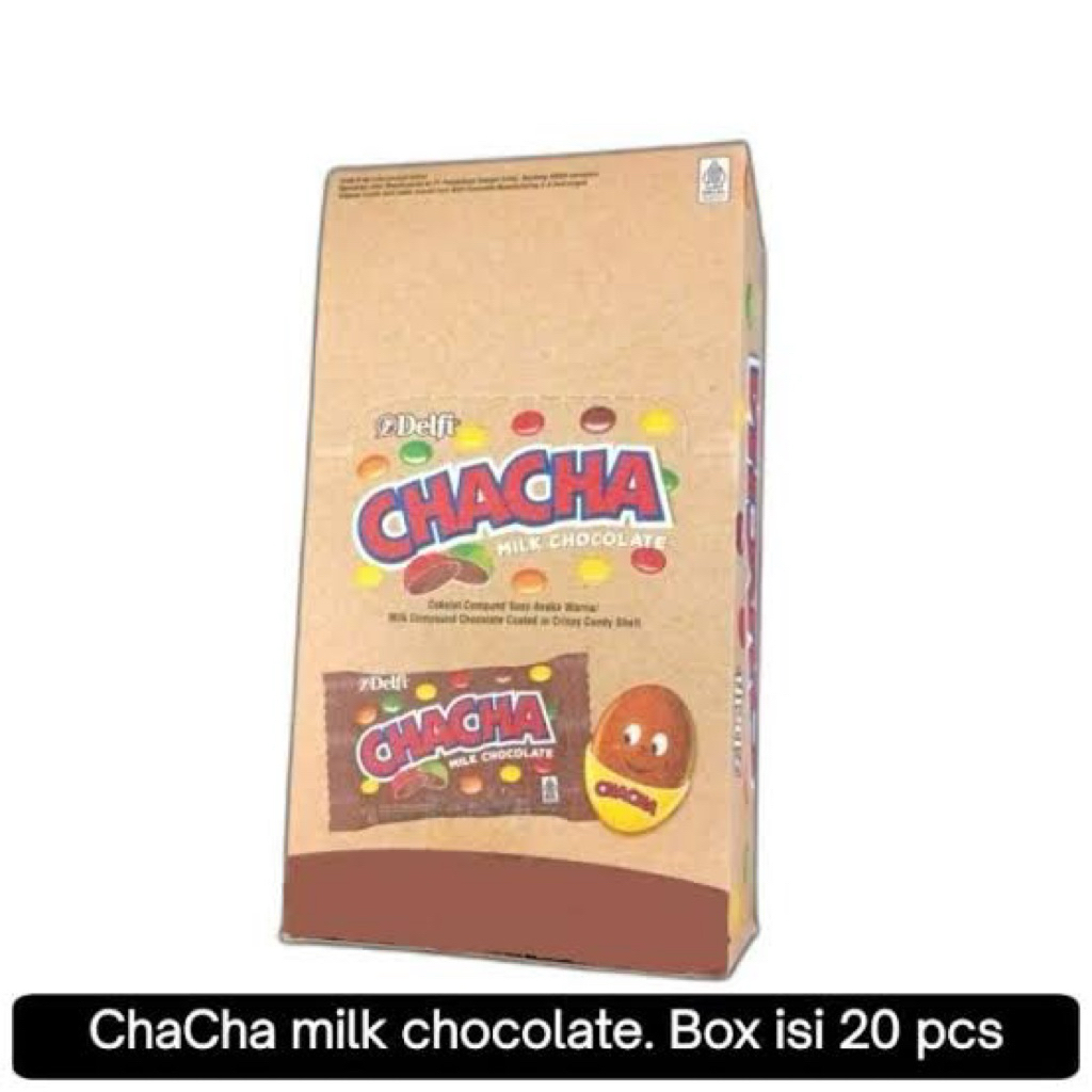 

chacha 1 box isi 20pcs