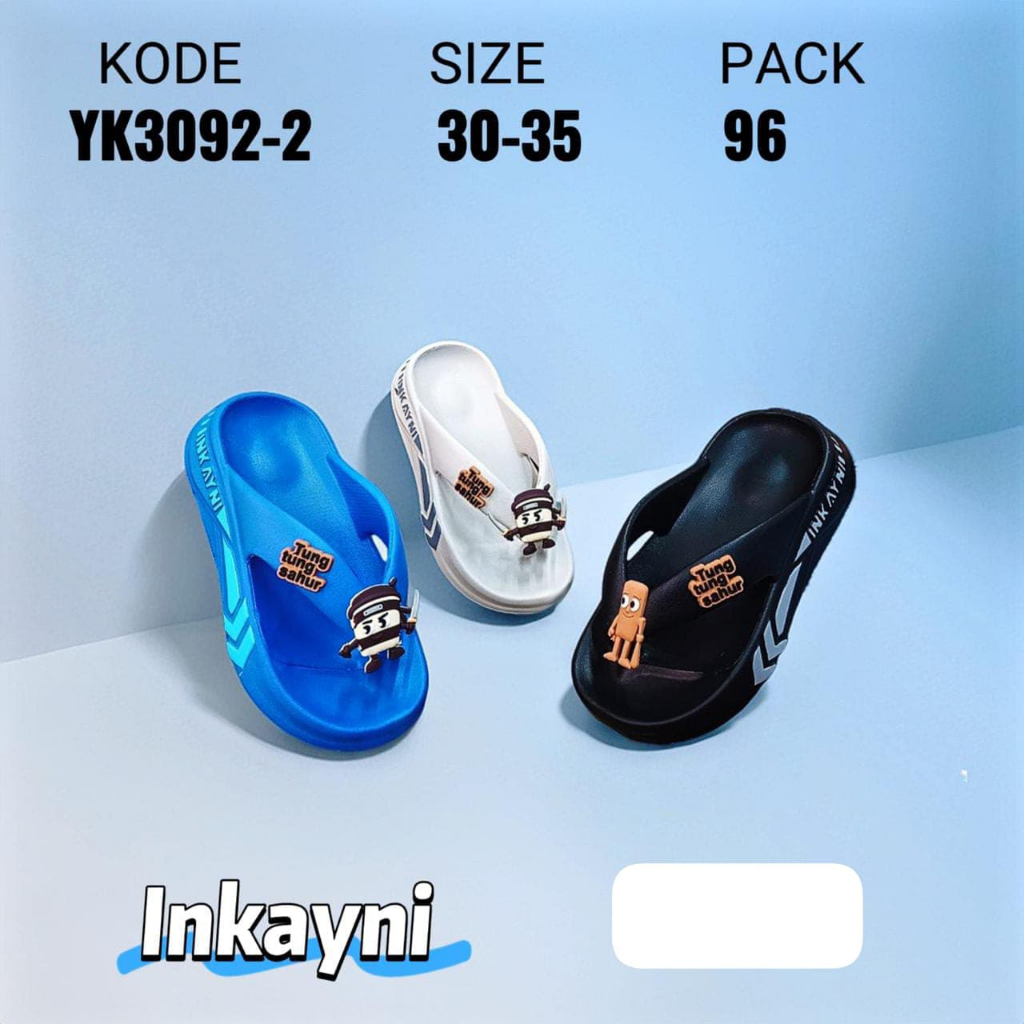 MILLI Sandal Jepit Porto 1016B Anak Laki-Laki Tung Tung Makassar