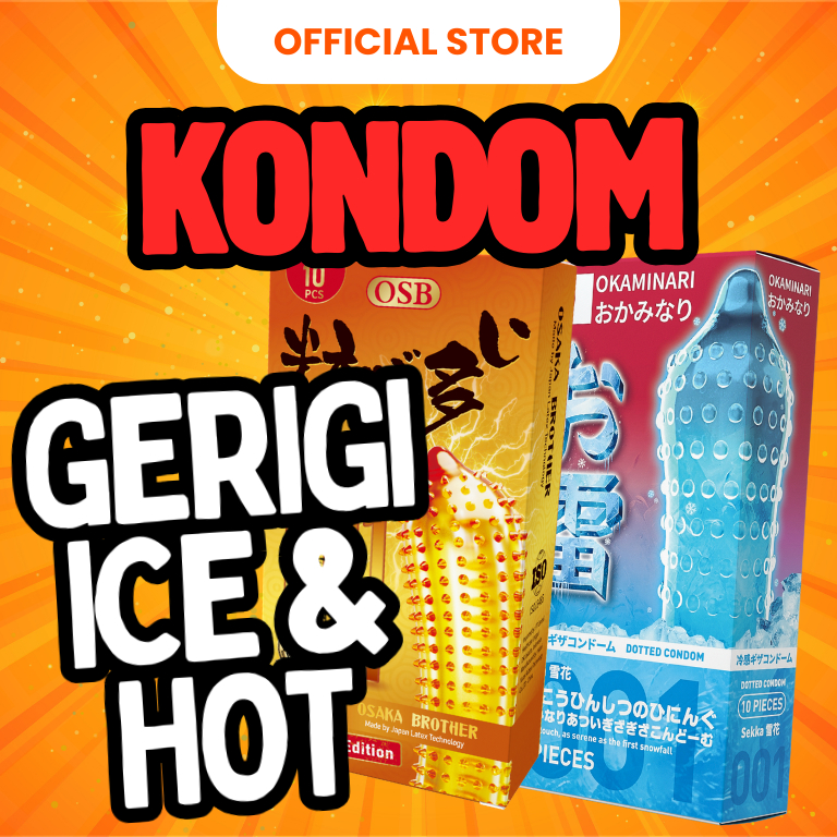 Kondom 001 Tipis Premium Bergerigii Berduri Dotted Ekstra Original - Varian Terlengkap