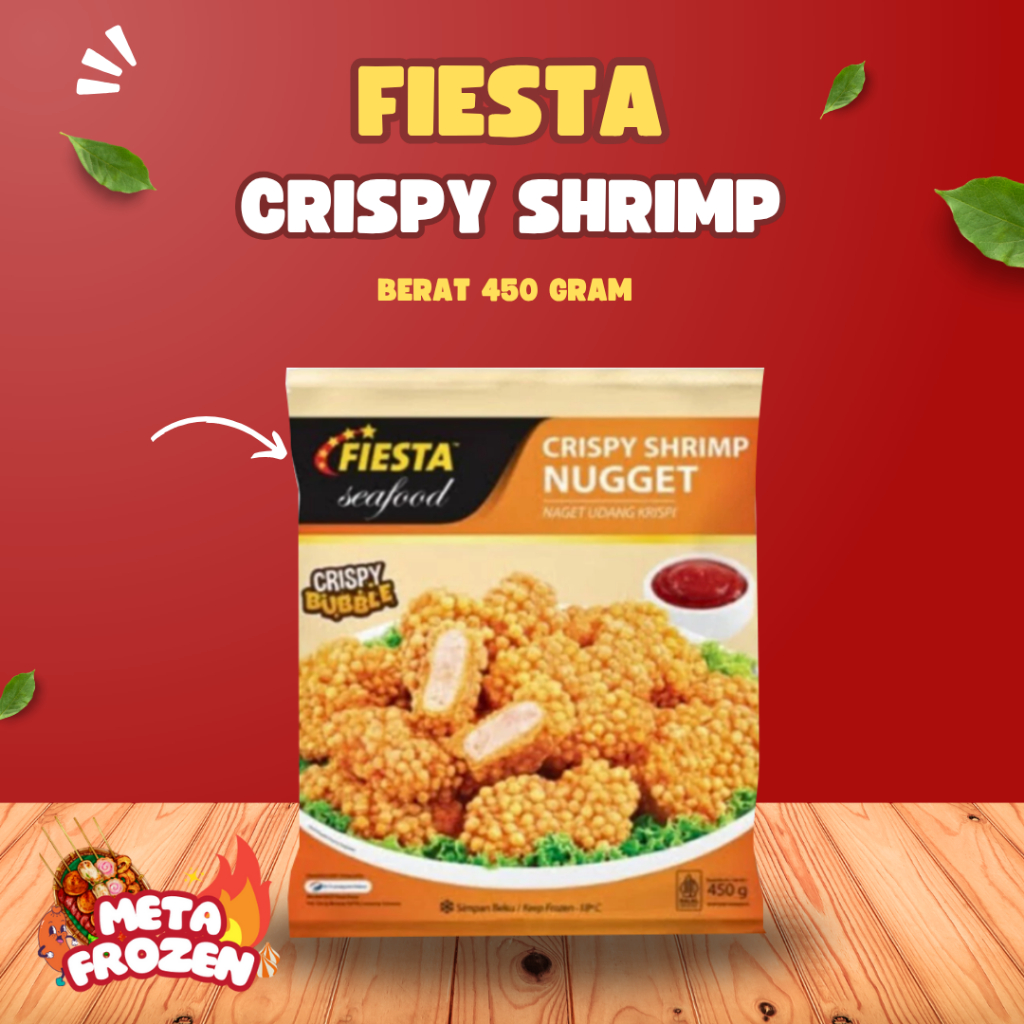 

FIESTA Crispy Shrimp Nugget 400g - Delicious Nugget Fiesta