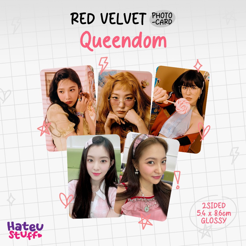 Red Velvet Unofficial Photocard Queendom + Selca