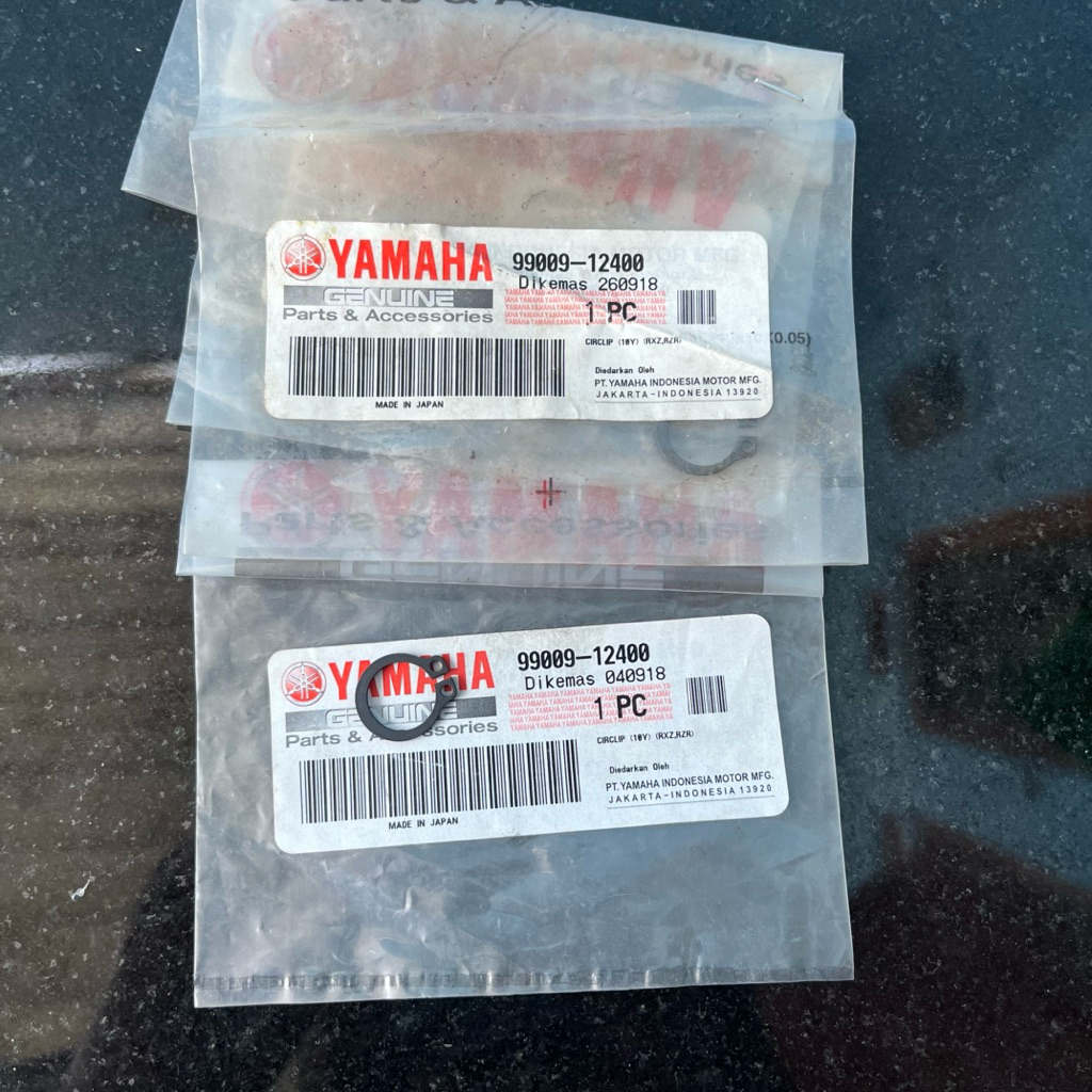 cir clip klip kuncian kancingan As pen persneling Yamaha Rxz Rzr 99009-12400