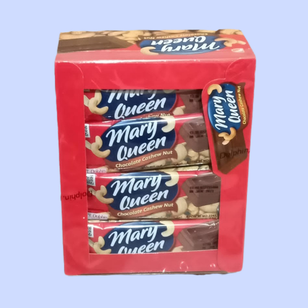 

Marry Queen Chocolate Cashew Nut Coklat 12 gr [24 pcs/box]