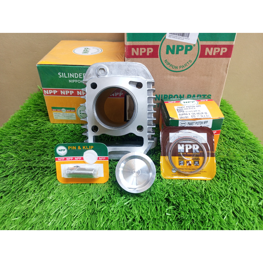 Cylinder Blok Supra X 125 Helm In Injeksi KYZ STD | Blok Seher Paket Supra X 125 Injeksi (KYZ) NPP