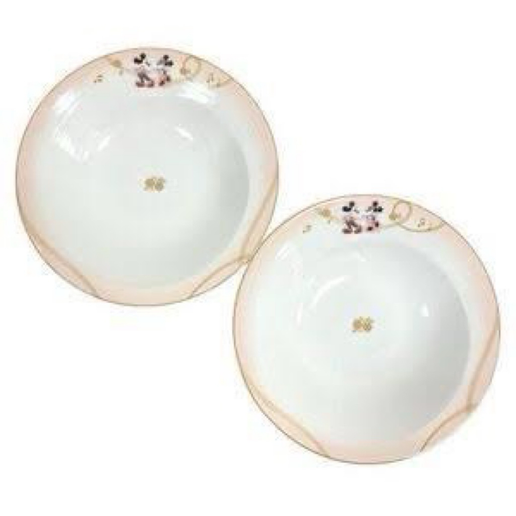 mickey minnie narumi plate / disney ambassador plate