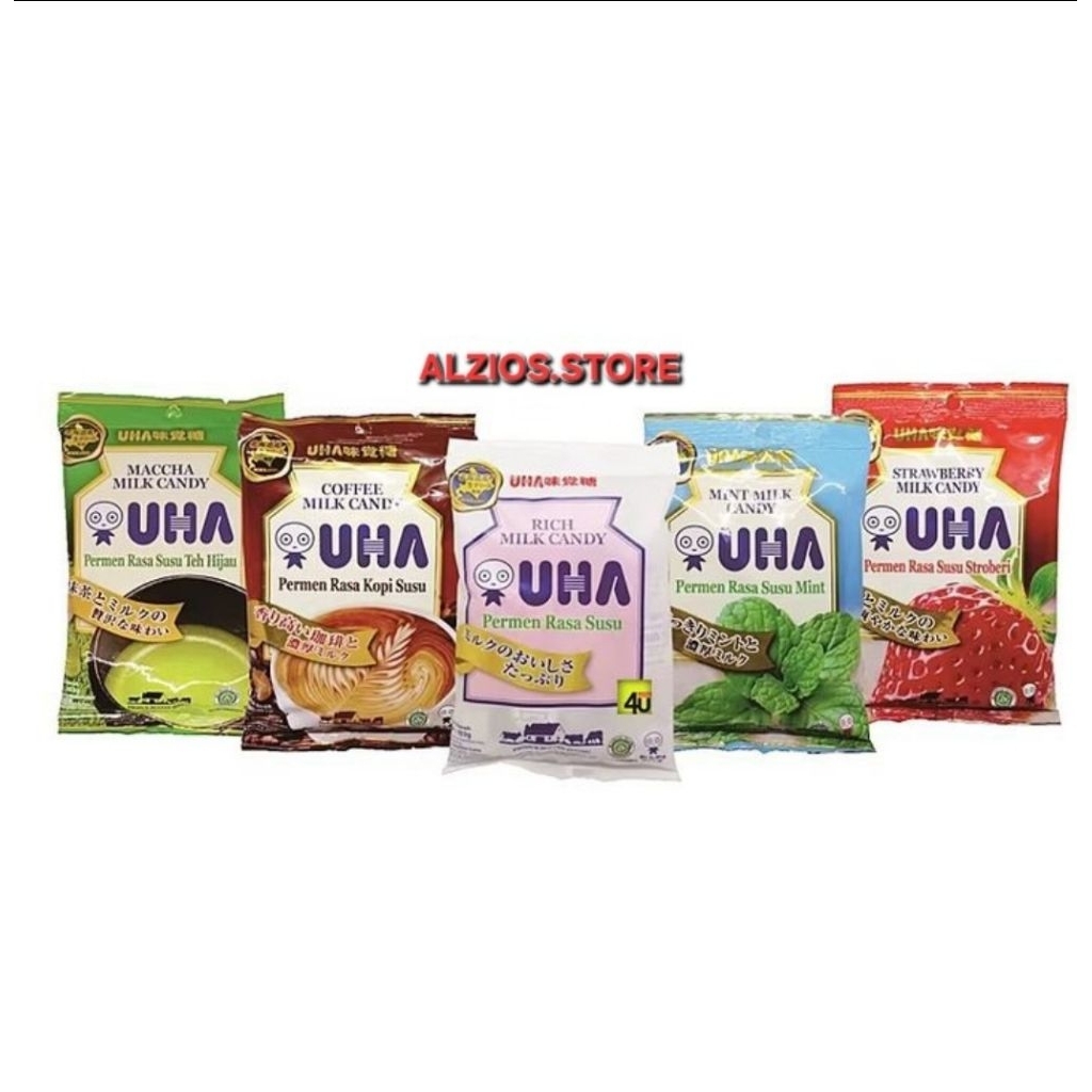 

PERMEN UHA CANDY MATCHA/STRAW/COFFE/DLL