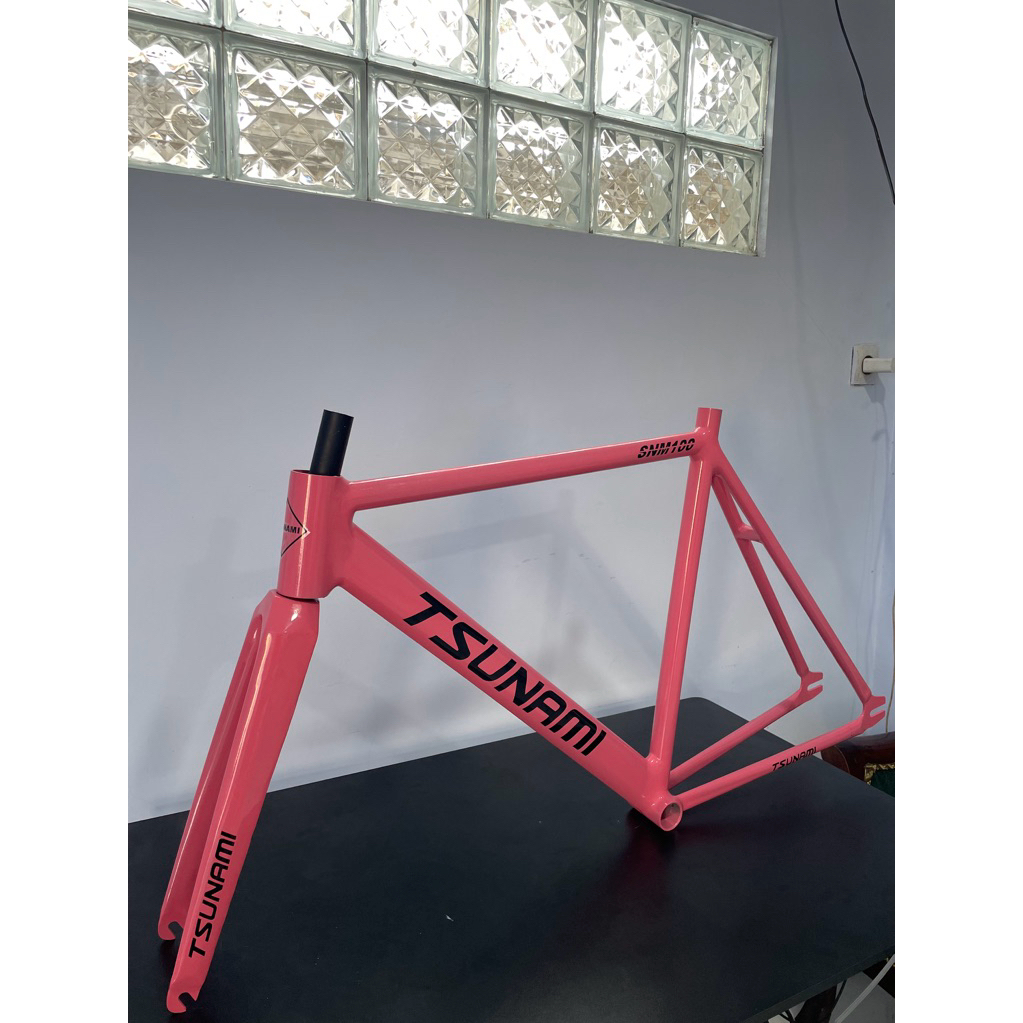 Frameset Tsunami snm 100 Pink Steel