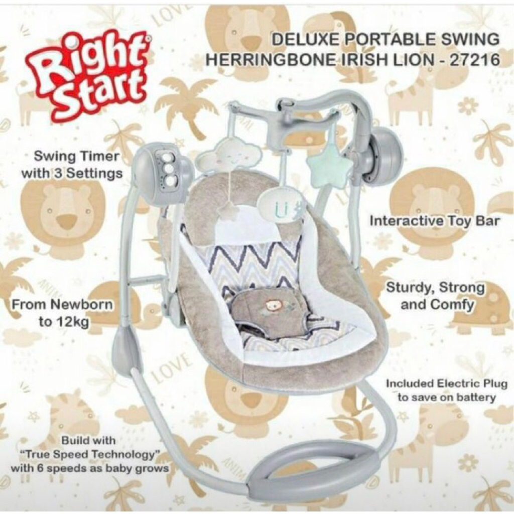 [PRELOVED] Bouncer Right Start Deluxe Portable