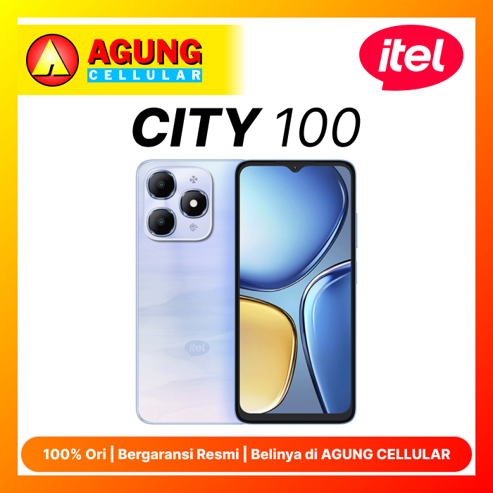 Itel City 100 4G LTE Garansi Resmi Itel Indonesia
