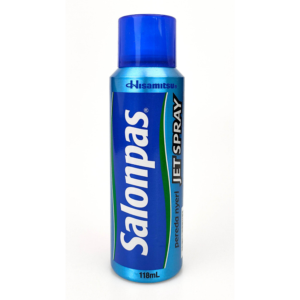 Penghilang Pereda Nyeri Otot Semprot Otot SALONPAS JetSpray 118 Ml