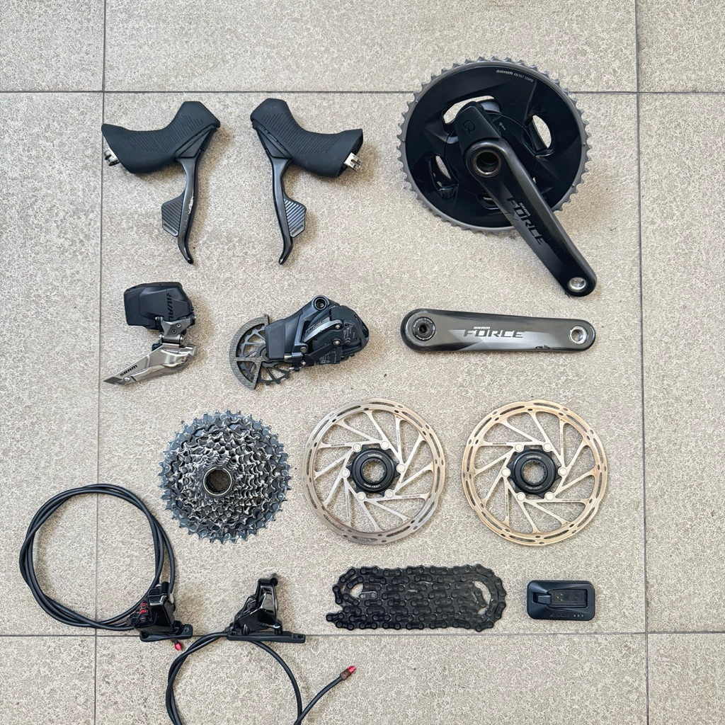 Mix Groupset Sram Force and Rival Power Meter