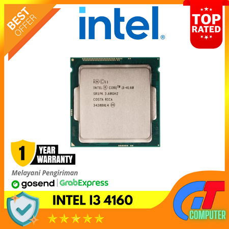 Processor Prosesor Intel Core i3 4160 3.60Ghz soket 1150 - i3 4160