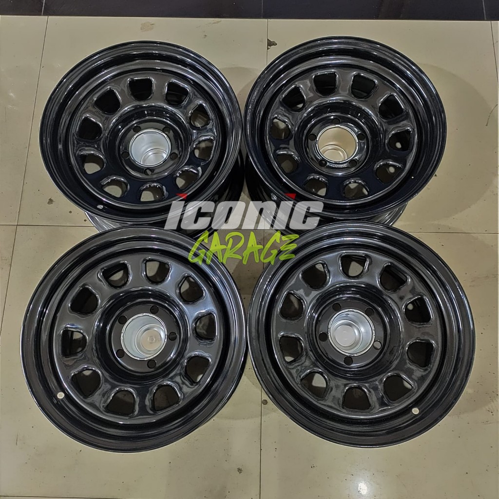 VELG HSR MOKUPO R15 BUATHILUX RANGGA, INNOVA, HILUX, SIGLE