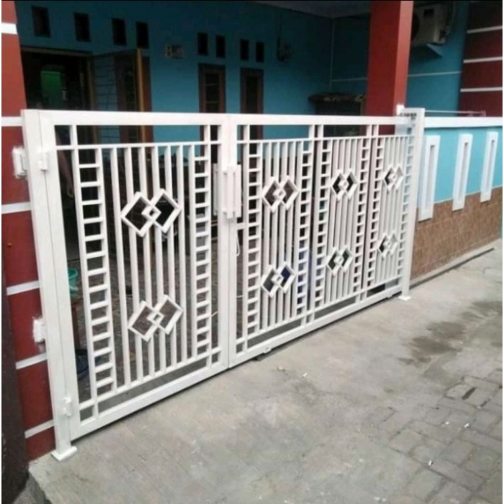 pagar dorong minimalis