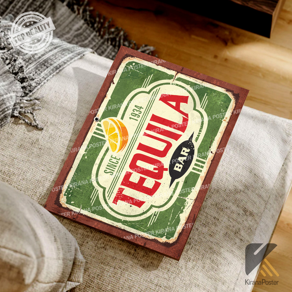 Poster Vintage Retro Pajangan Dinding Cafe Aesthetic