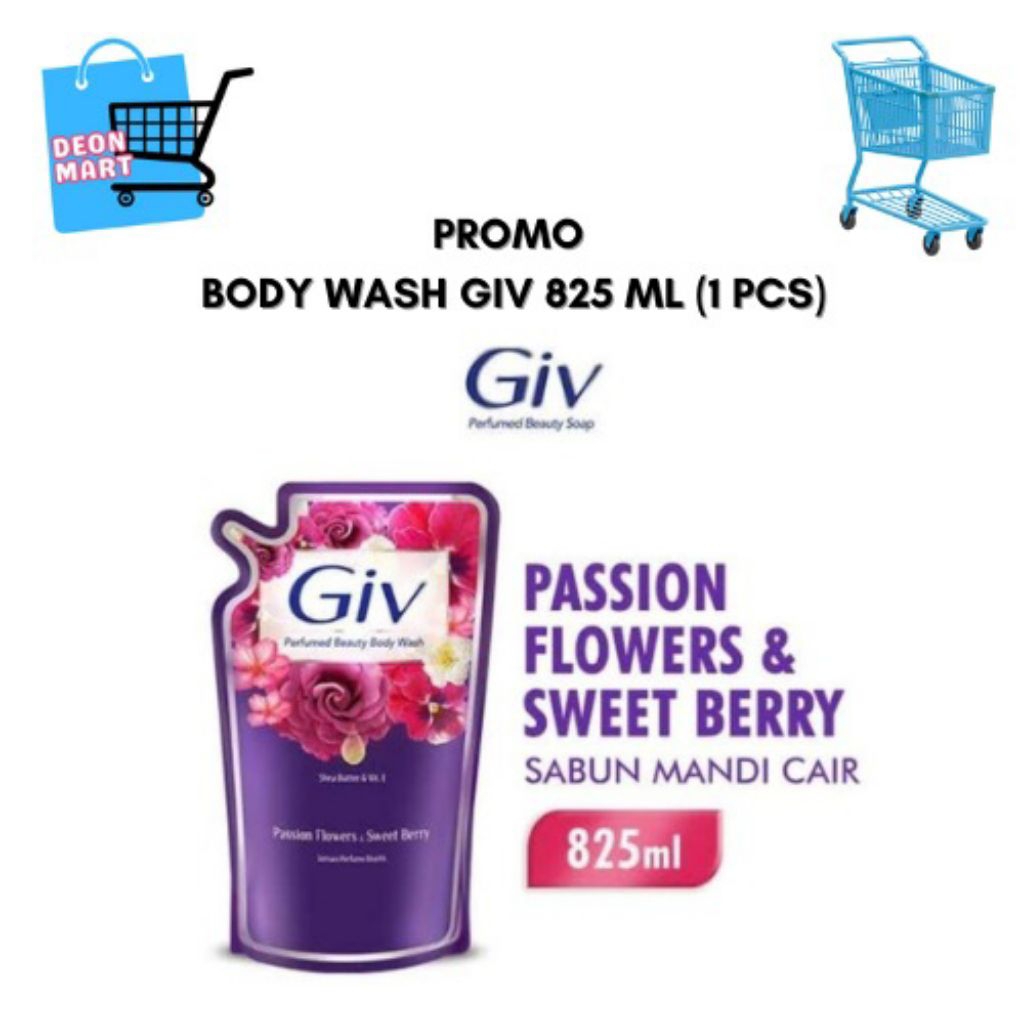 PROMO BODY WASH CAIR GIV 825 ML