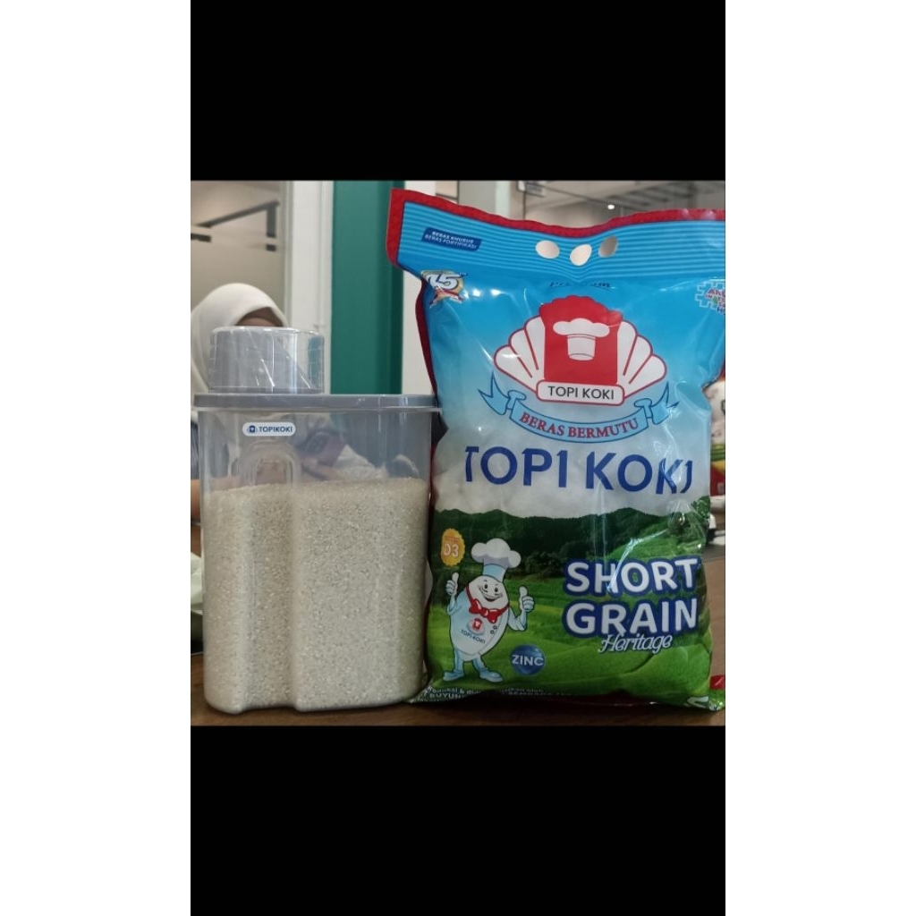 

Beras Topi Koki Short Grain pandan 5 kg
