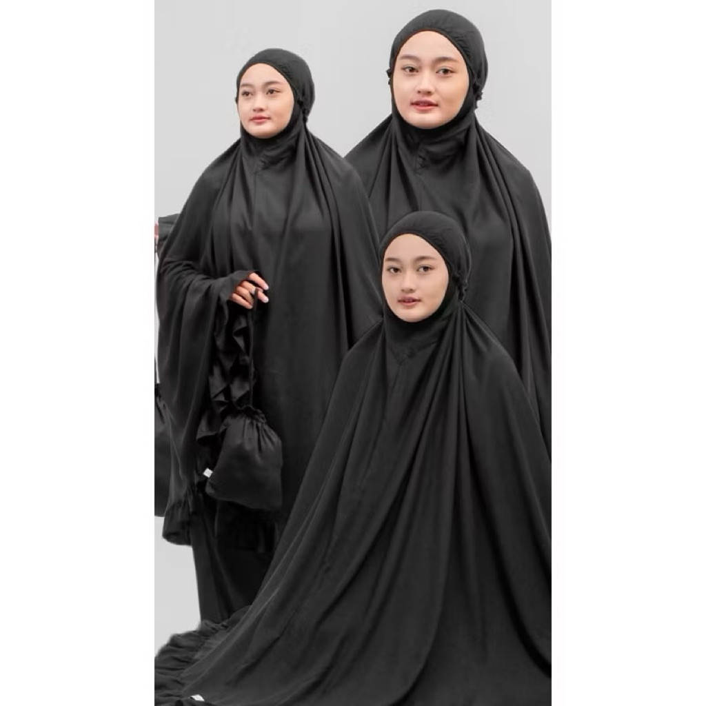 preloved mukena katun rayon haul jumbo murah