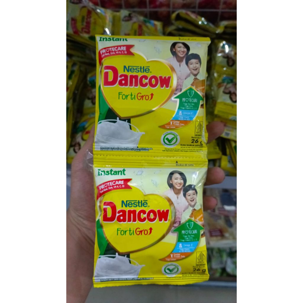 

Dancow Instant FortiGro 26gr Renceng Isi 10pcs