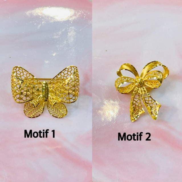 bros bross pita kerawang simple elegant emas asli kadar 700