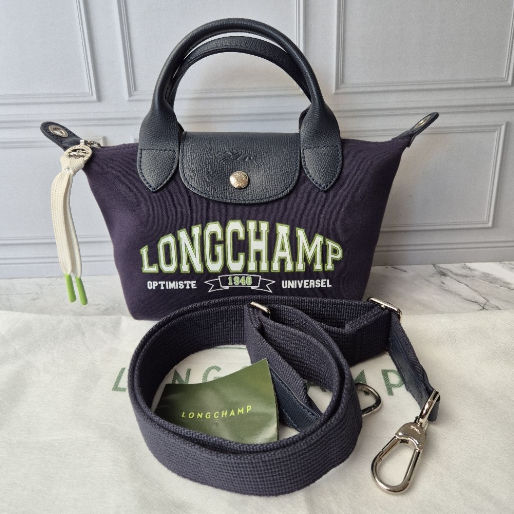 Tas Wanita Longchamp Xtra Small University Original