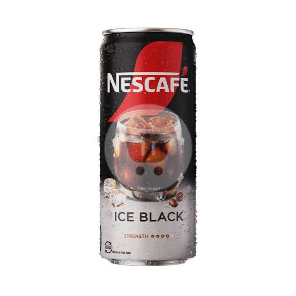 

Nescafe ice black 220ml/ bundling 3pcs /black coffee murah/Nescafe black