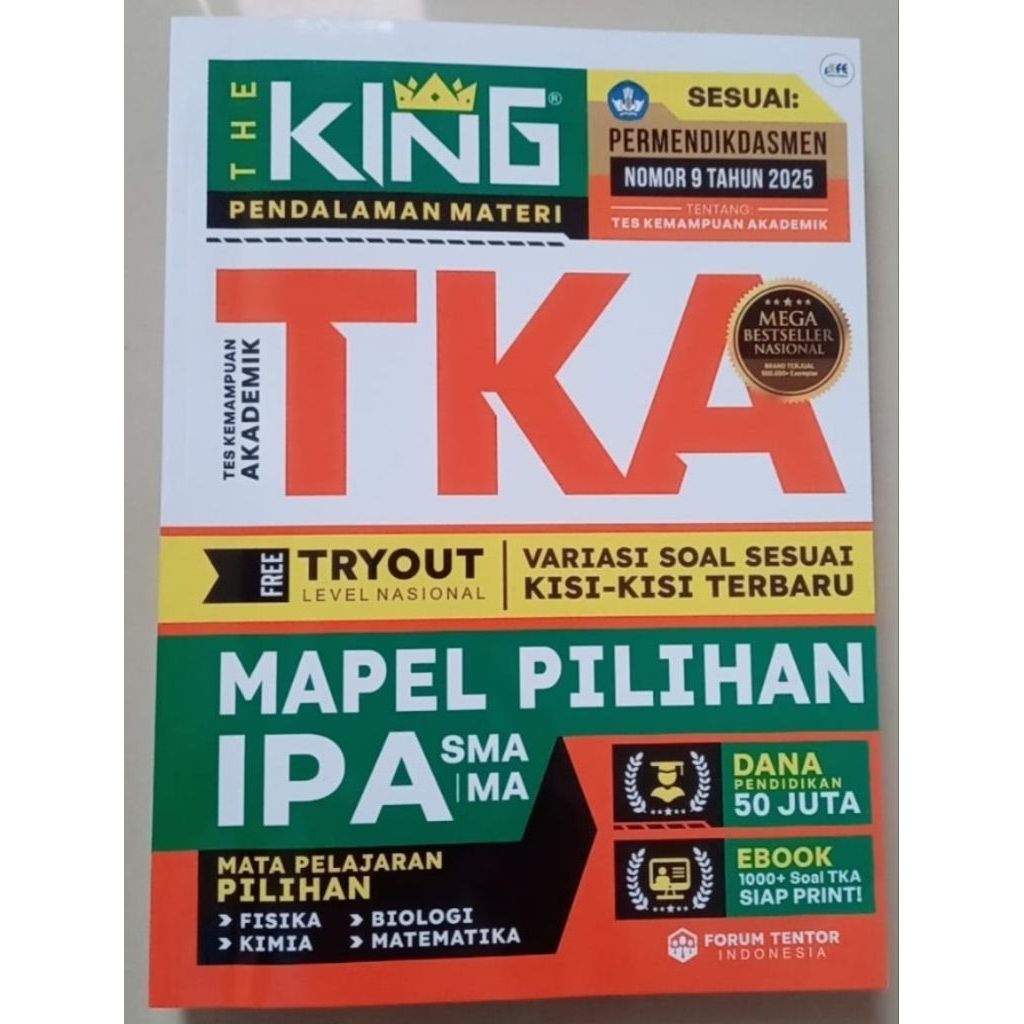 

TKA KING Mapel pilihan IPA