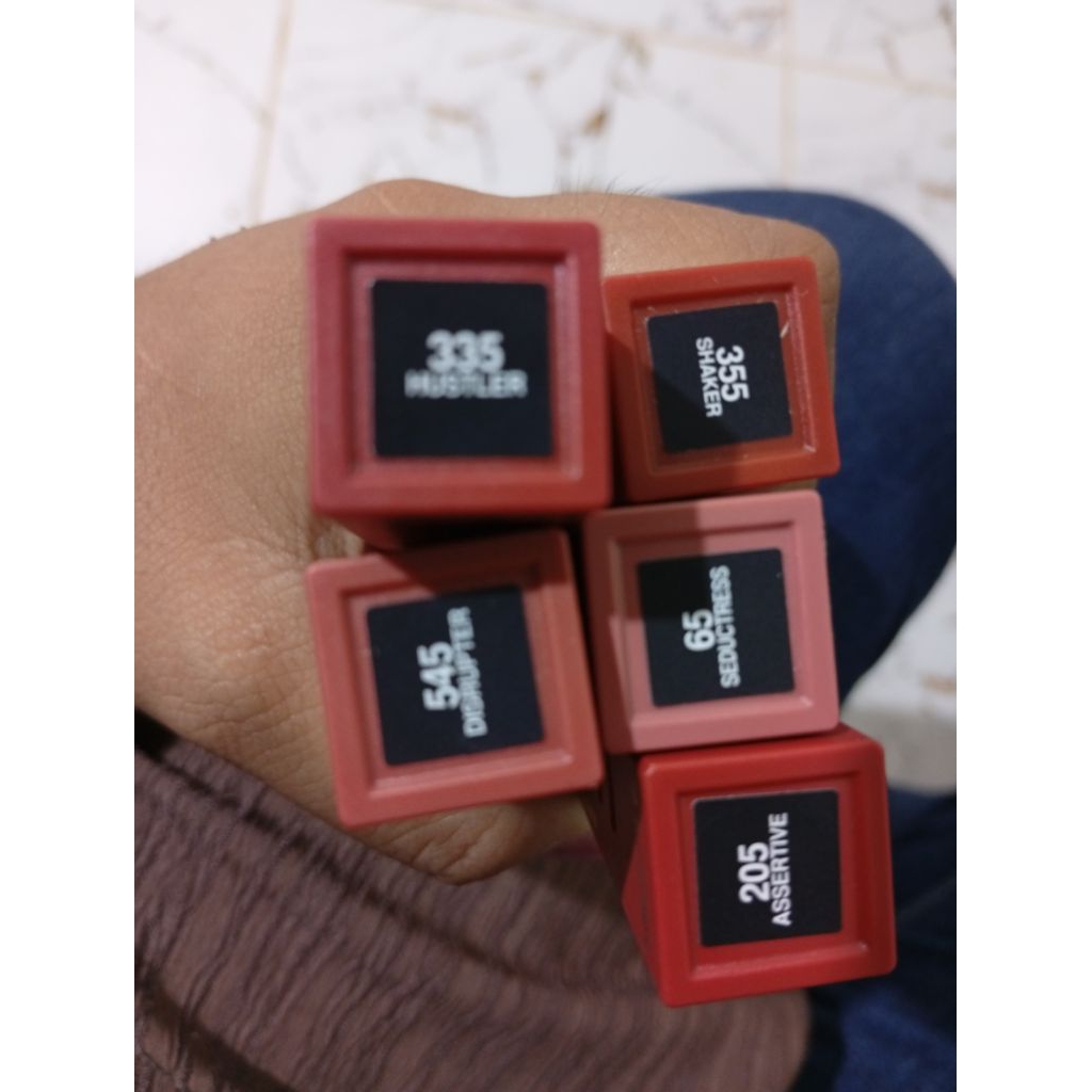 lipstik matte maybelline