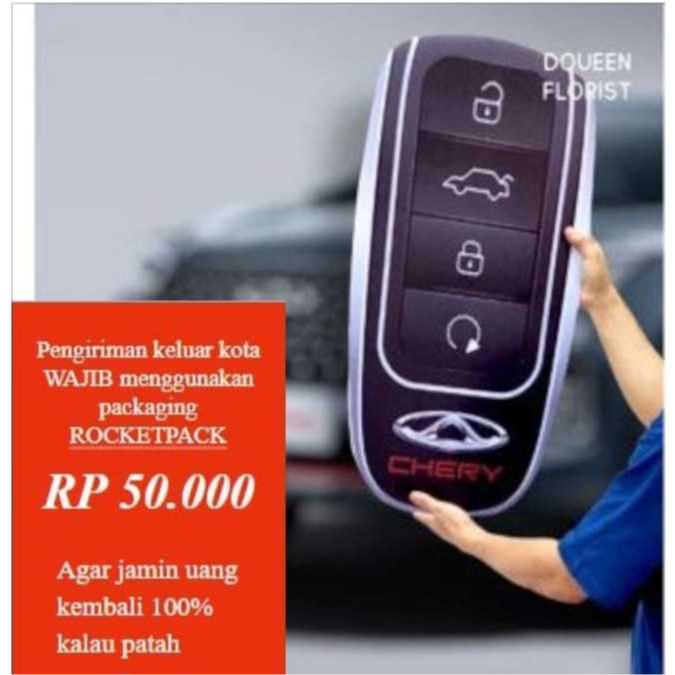 Dqueen Florist - Dummy Kunci Simbolis Model Kyless Mobil Chery Kunci simbolis dummy motor honda